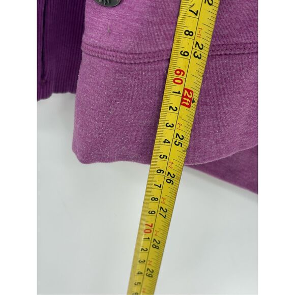 Athleta Sweatshirt‎ Cowl Neck Women Small Purple Pullover Tranquility - Picture 4 of 9
